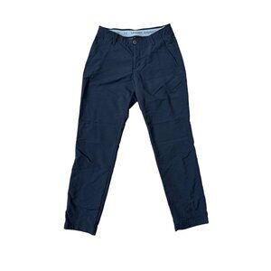 Under Armour Men's UA Tech Pants Smooth Stretchy Slim Fit Golf Black 30x32